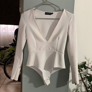 White bodysuit (xs)